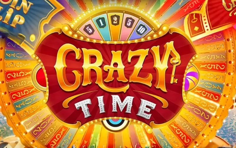 Spin the wheel for crazy multipliers in the Crazy Time live show at PariPulse.